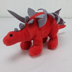 Peponi Beanosaurs Kent Red Dinosaur Plush Stuffed Animal 10.5" Lake Havasu City